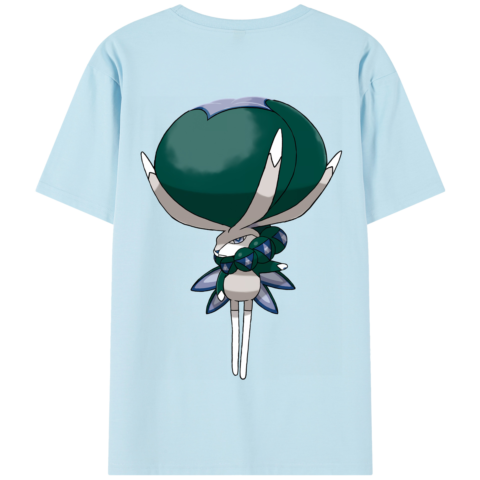 （画像用） ポケットモンスター Pokémon 綿100％半袖Tシャツ（背面プリント）